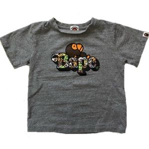Bape Kids Baby Milo shirt size 120